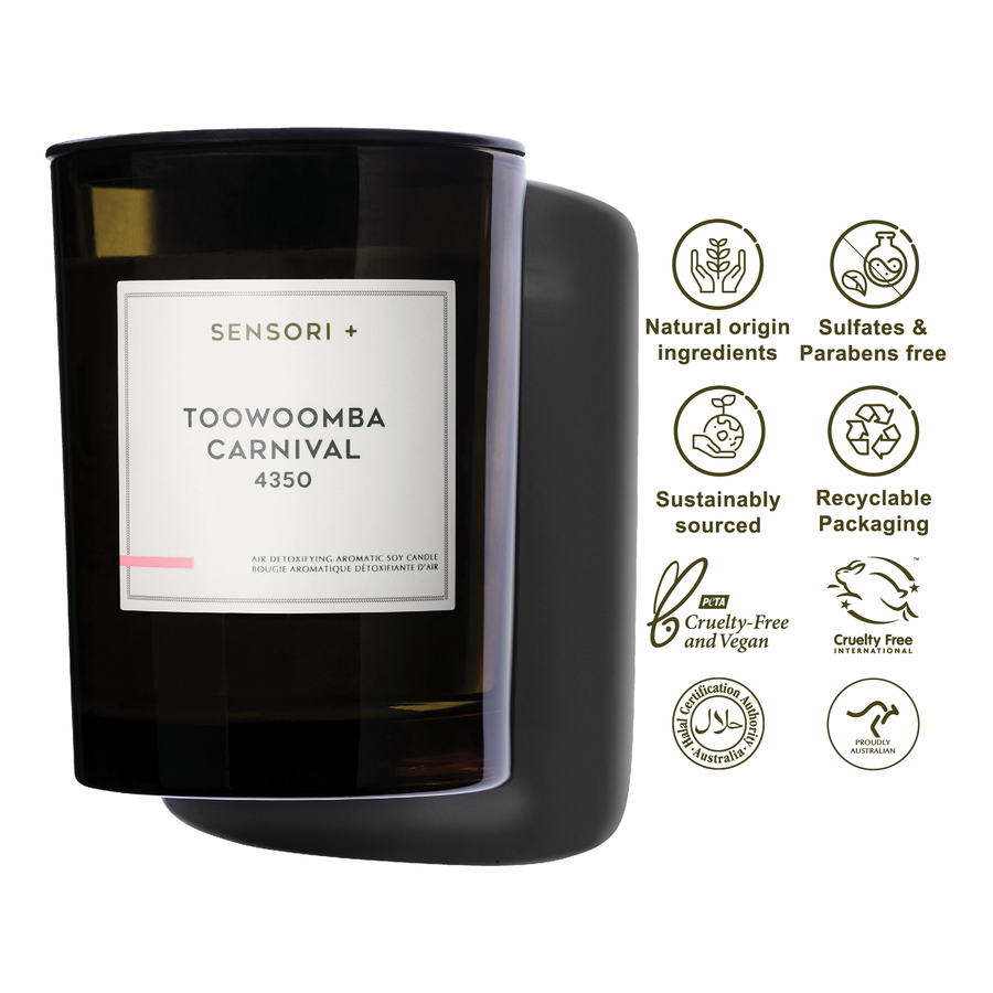 Detoxifying Soy Candle Toowoomba Carnival 4350 - 260g